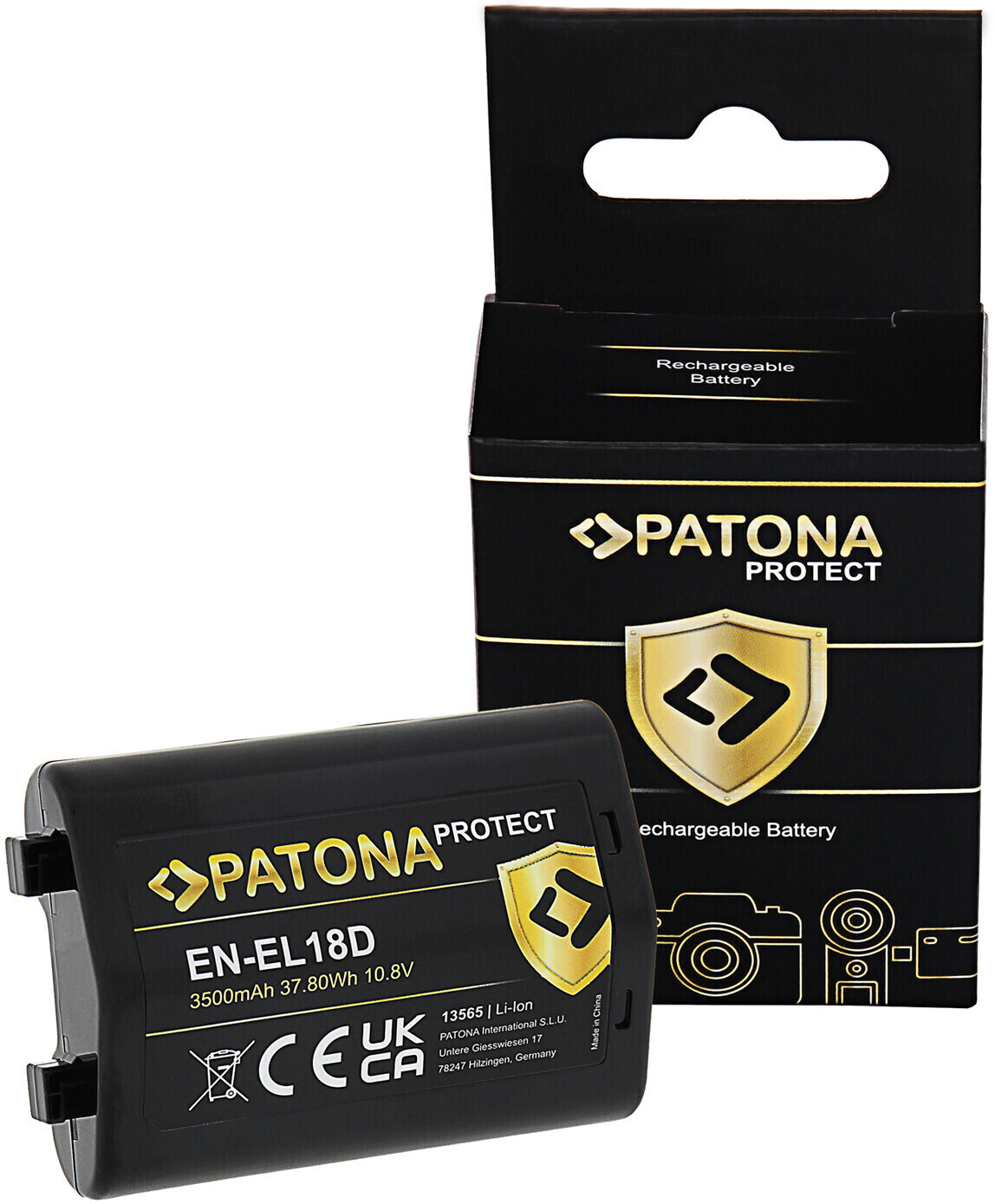 Patona Protect Replacement Battery for Nikon EN-EL18d (3500mAh)