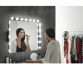 Aquamarin® Specchio Hollywood con 15 Luci LED Trucco Toeletta Vanity  Illuminato