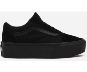 Vans old skool all black suede clearance