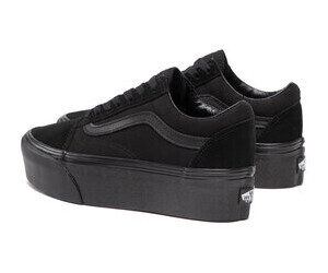Vans old skool total black hot sale