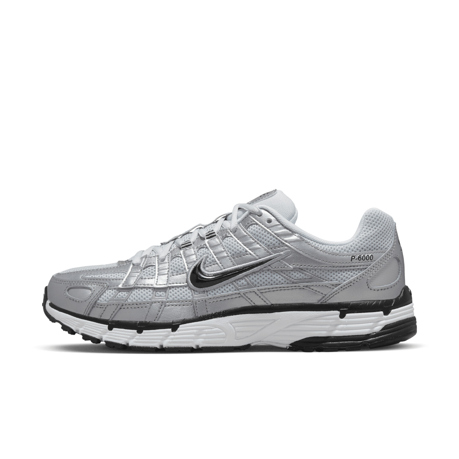 Nike p 6000 silver hotsell women