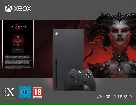 Microsoft Xbox Series X + Diablo 4