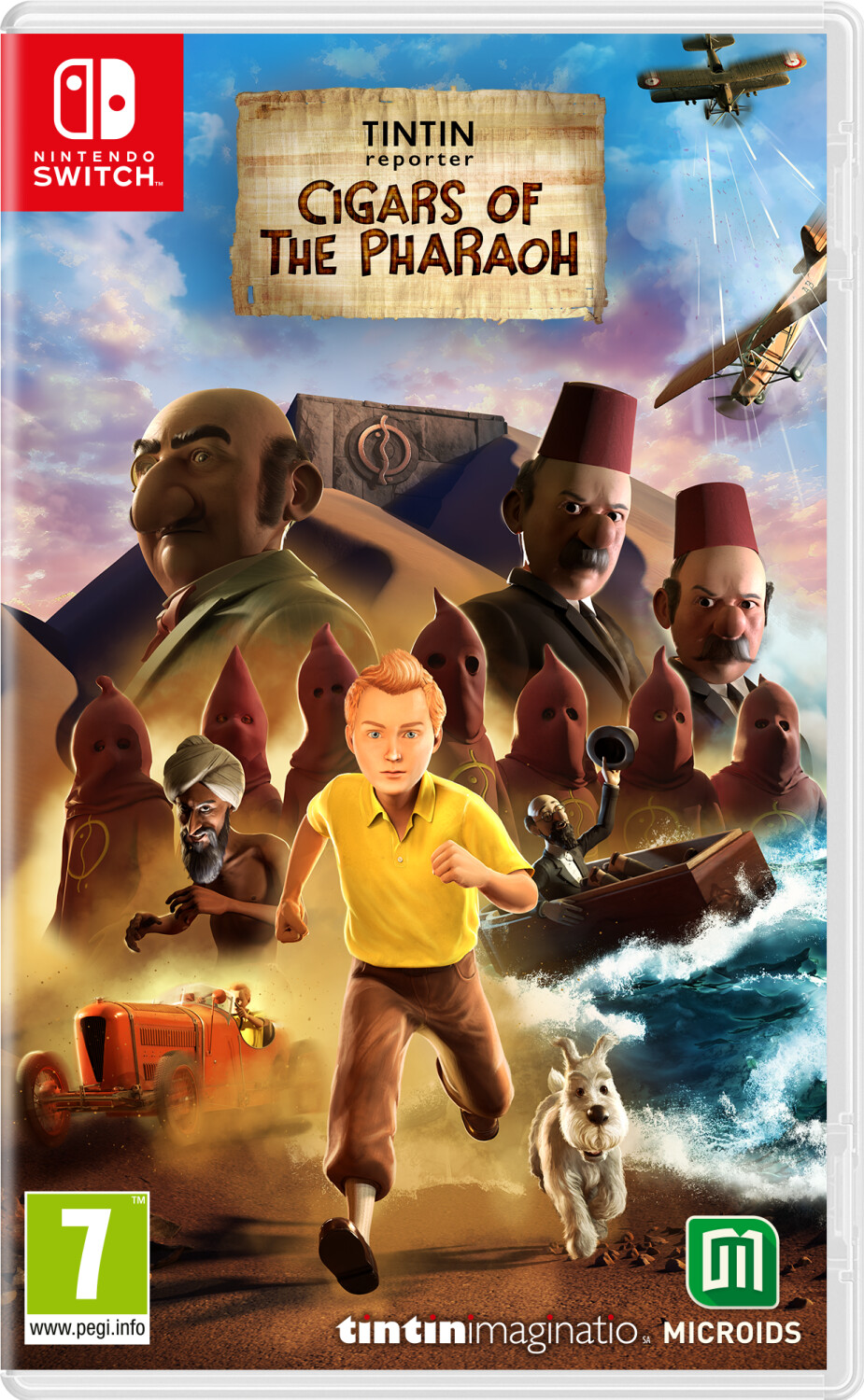 Tintin Reporter : Les Cigares du Pharaon - Limited Edition (Switch)