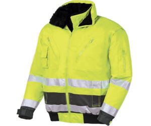 teXXor Warn-Wetterschutz-Pilotenjacke Vancouver Leuchtgelb/Grau
