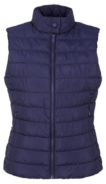 TOM TAILOR Damen Steppweste Mit Stehkragen - Regular Fit