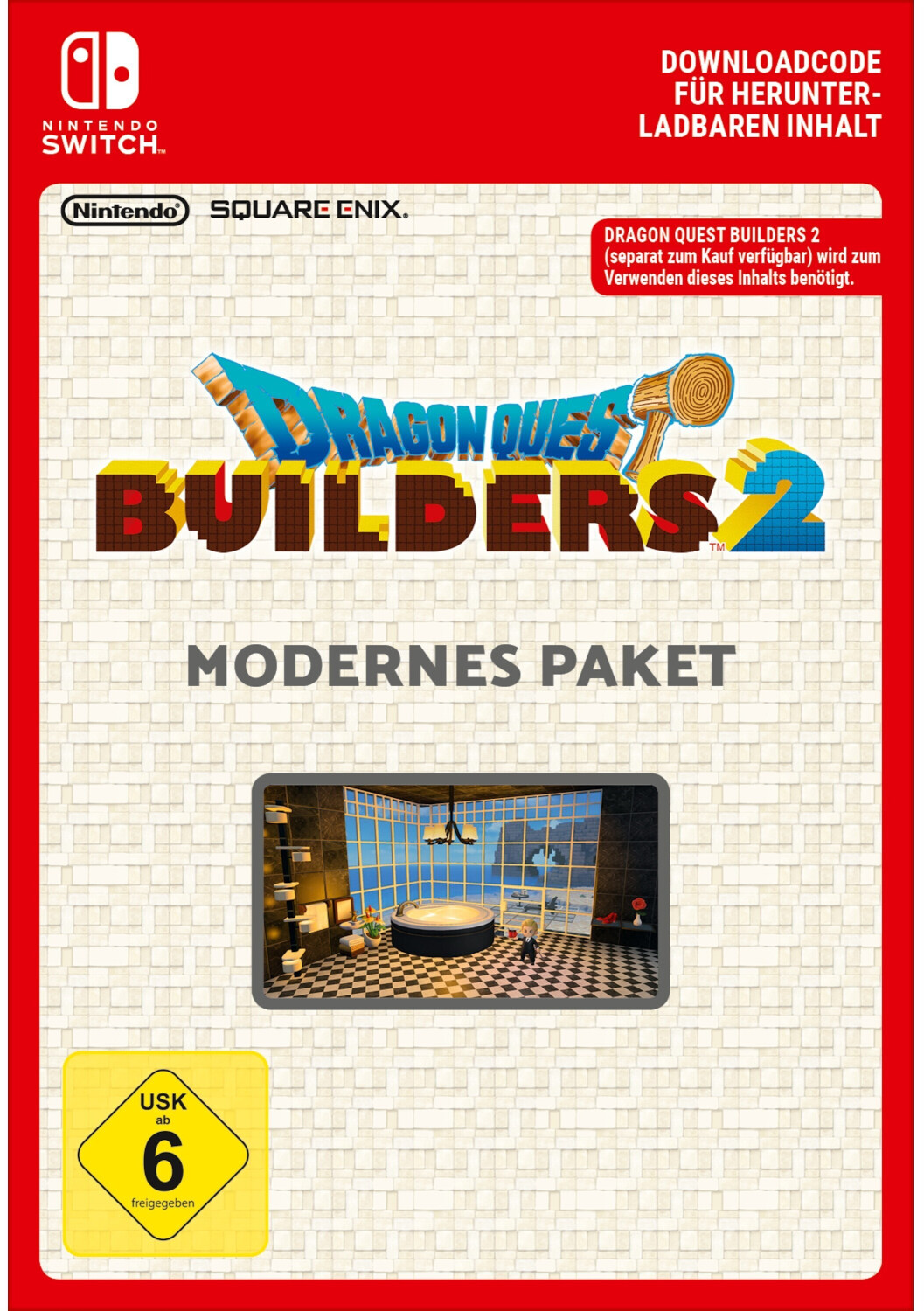 Photos - Game Nintendo Dragon Quest Builders 2: Modernist Pack  (Switch) (Add-On)
