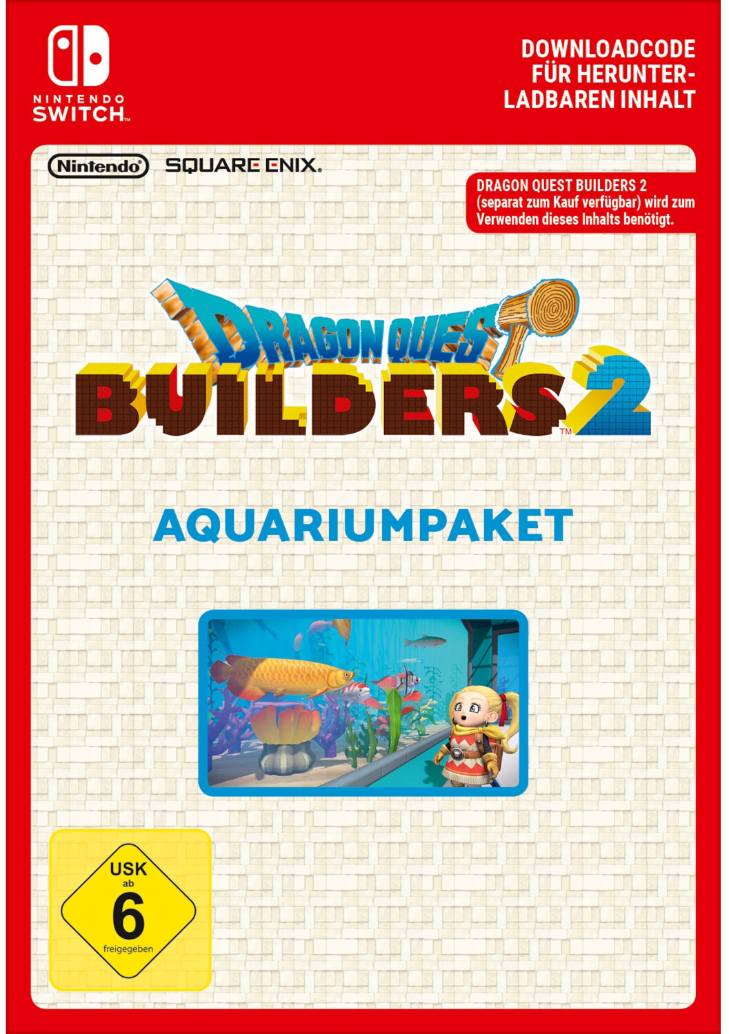 Dragon Quest Builders 2 Aquariumpaket (AddOn) (Switch) ab 9,99