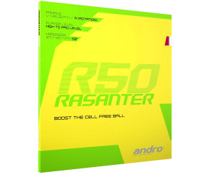 Andro Rubber Rasanter R 50 black 1,7 mm