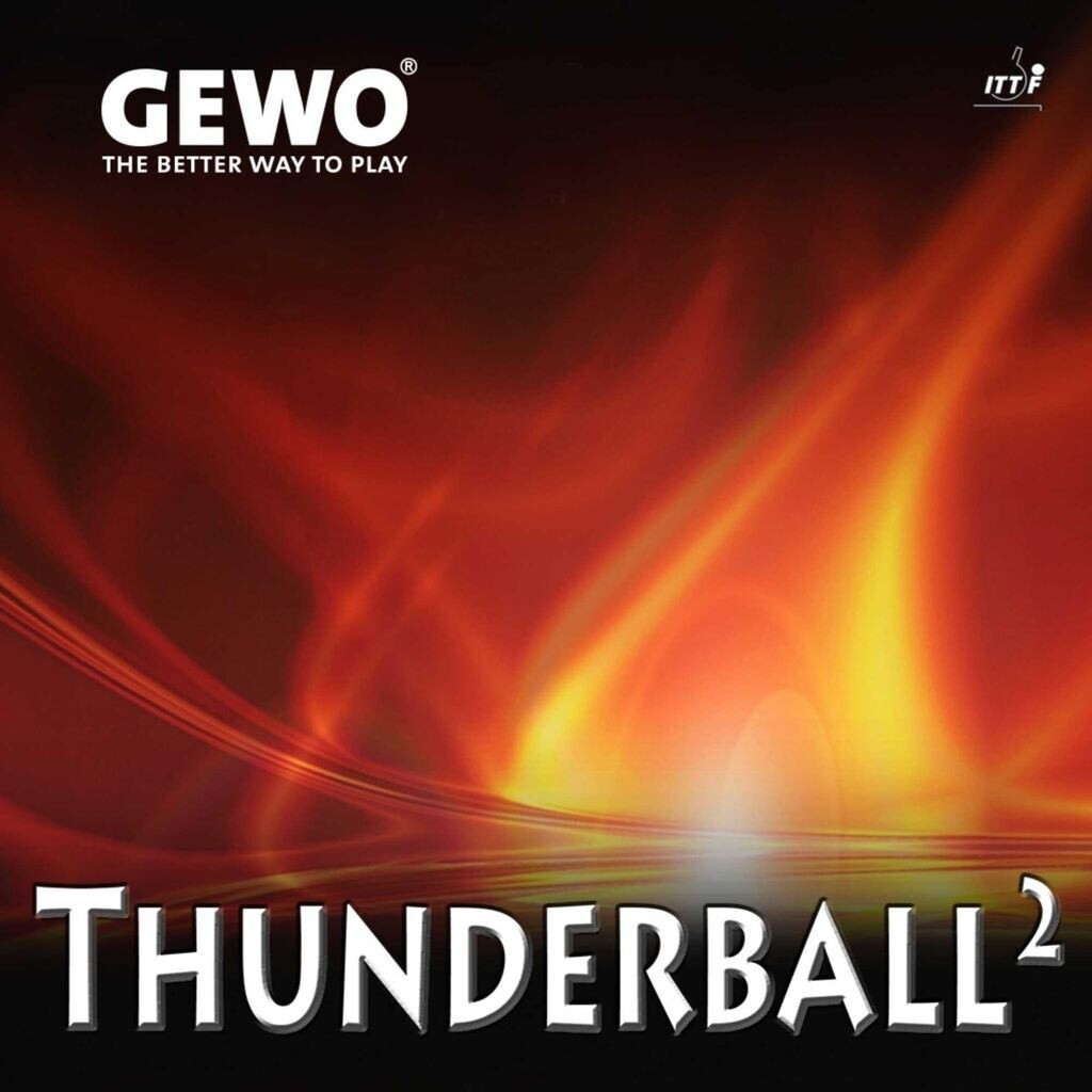 Gewo Rubber Thunderball 2 black 1,8 mm