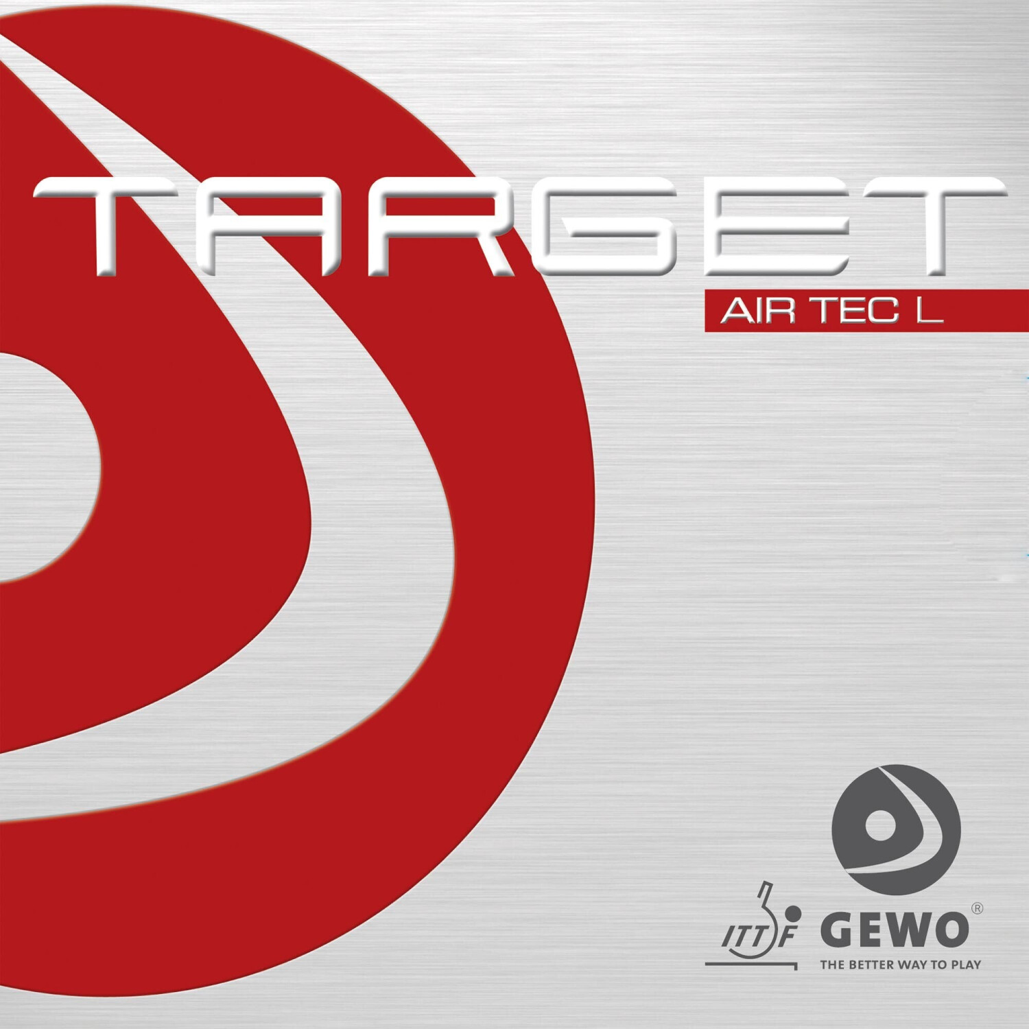 Gewo Rubber Target airTEC L red 2,3 mm