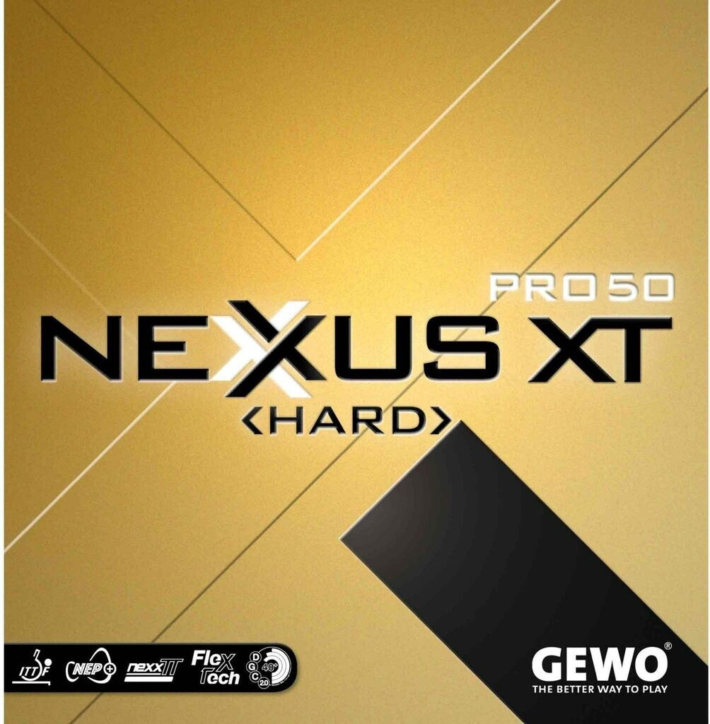 Gewo Rubber Nexxus XT Pro 50 Hard red maXXimum