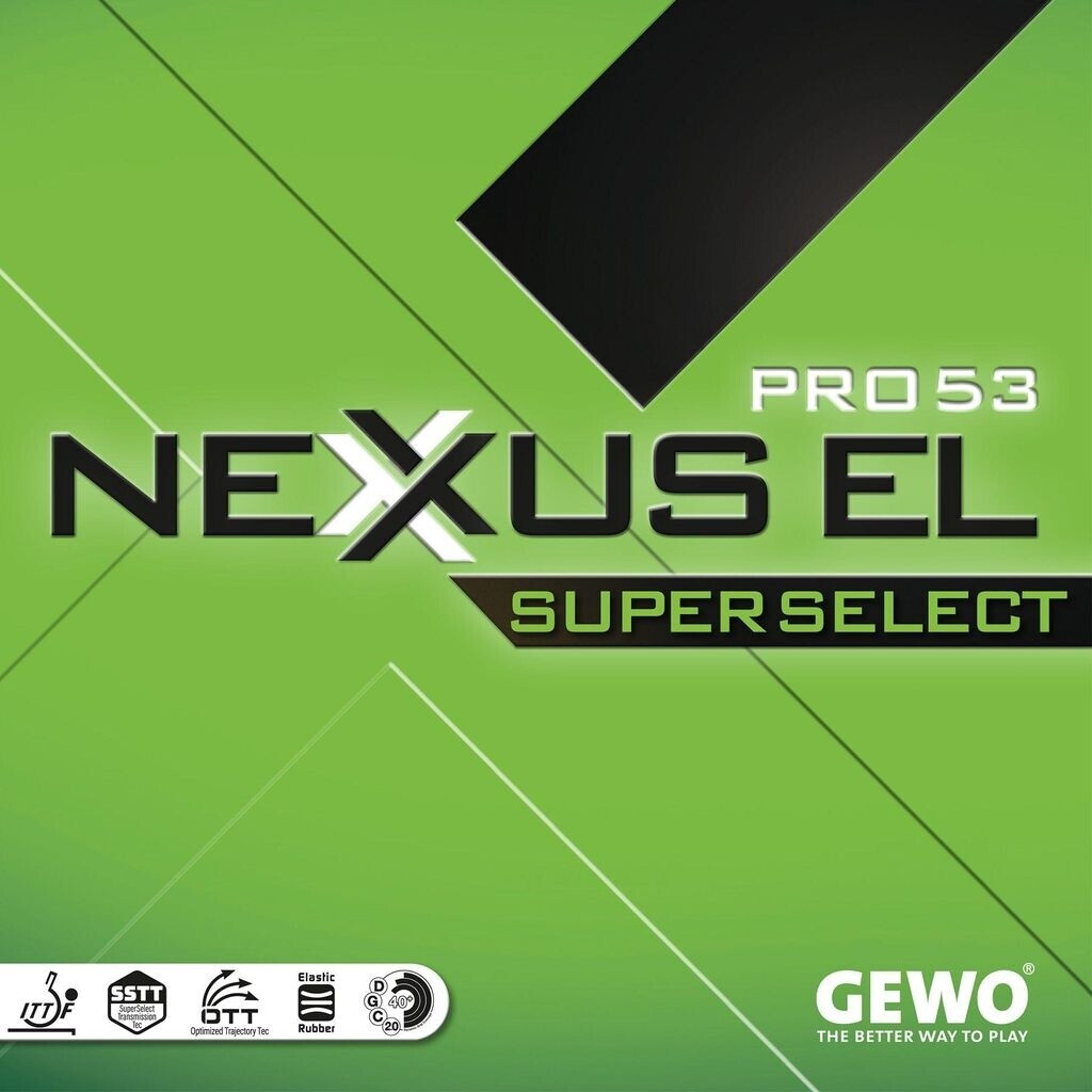 Gewo Rubber Nexxus EL Pro 53 SuperSelect green 2,2 mm