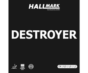 Hallmark Rubber Destroyer red 1,2 mm