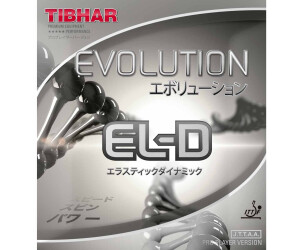 Tibhar Rubber Evolution EL-D black 2,0 mm