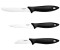 Fiskars Essential Set Paring Knife 3 pcs.