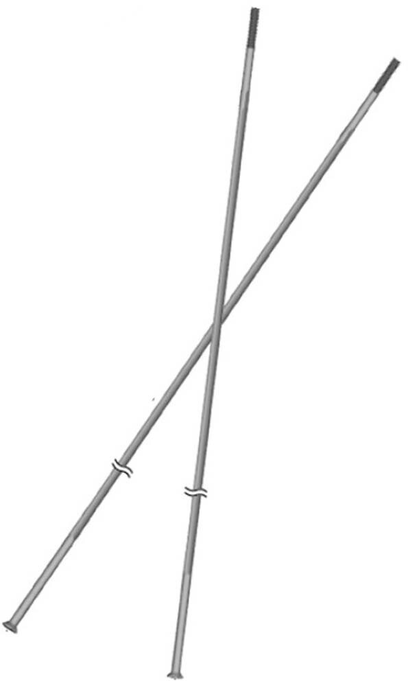 Shimano Rear Right Spoke R9100 C60 Tubeless Schwarz 278.5 mm