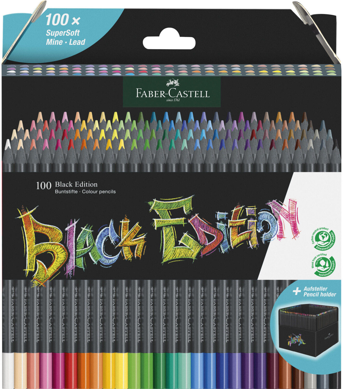 Faber-Castell Black Edition 100 pcs.