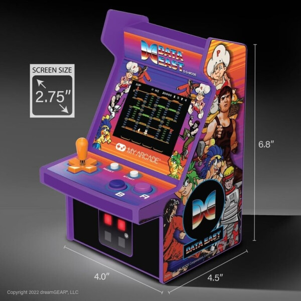dreamGEAR My Arcade Data East Hits Micro Player, Bild 8