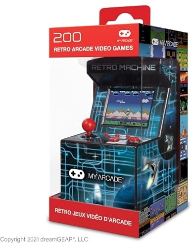 dreamGEAR My Arcade Retro Machine 200 Games