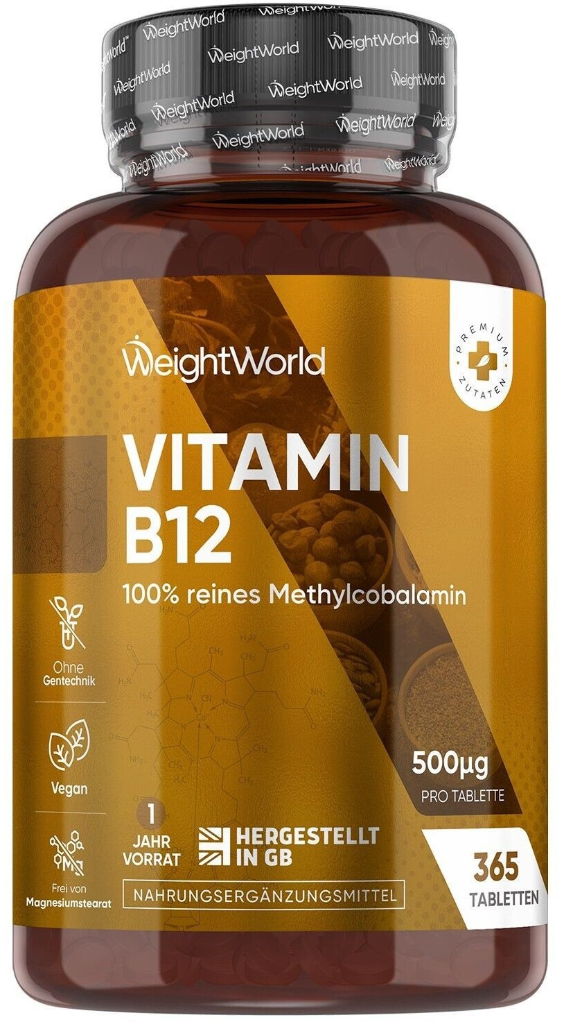 maxmedix Vitamin B12 Tabletten (365 Stk.) ab 15,99 € Preisvergleich bei idealo.de
