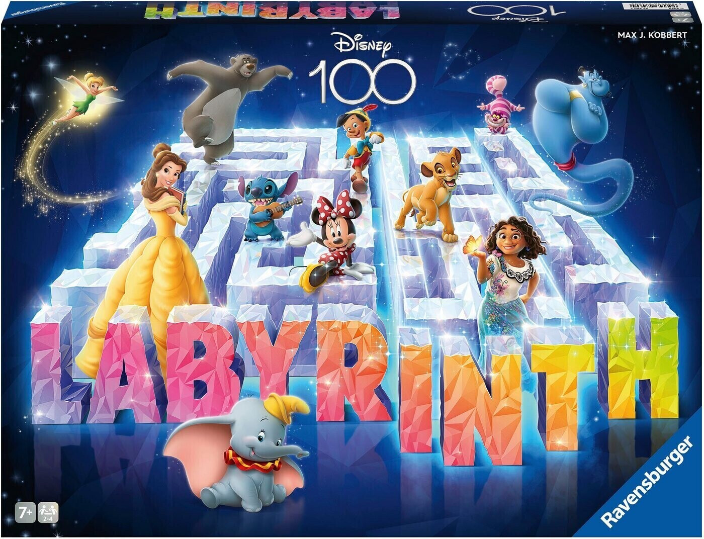 Puzzle 100 pièces - La famille de Disney