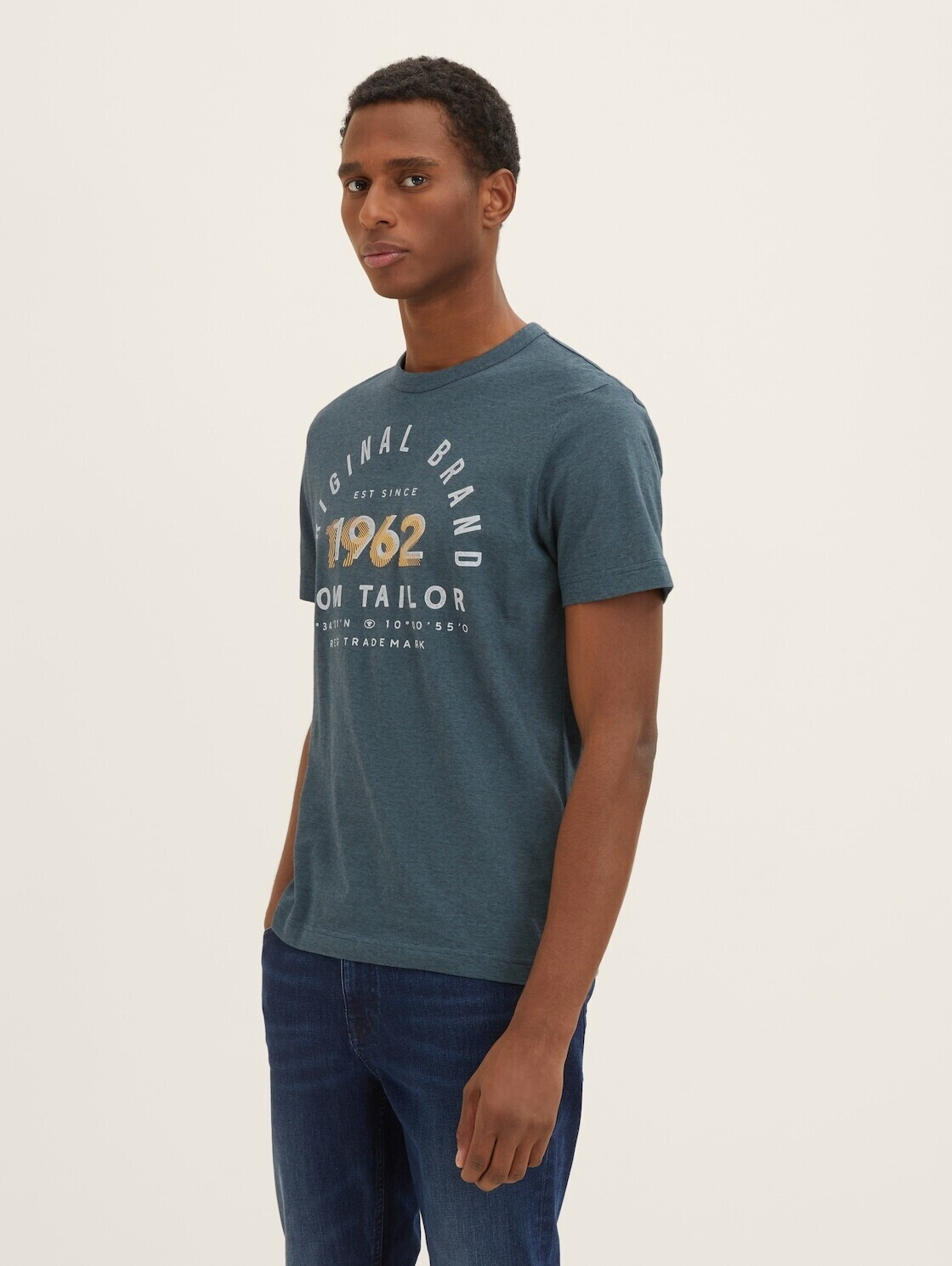 Tom Tailor T-Shirt mit Print (1035549) bei blau Preisvergleich | € 15,99 ab