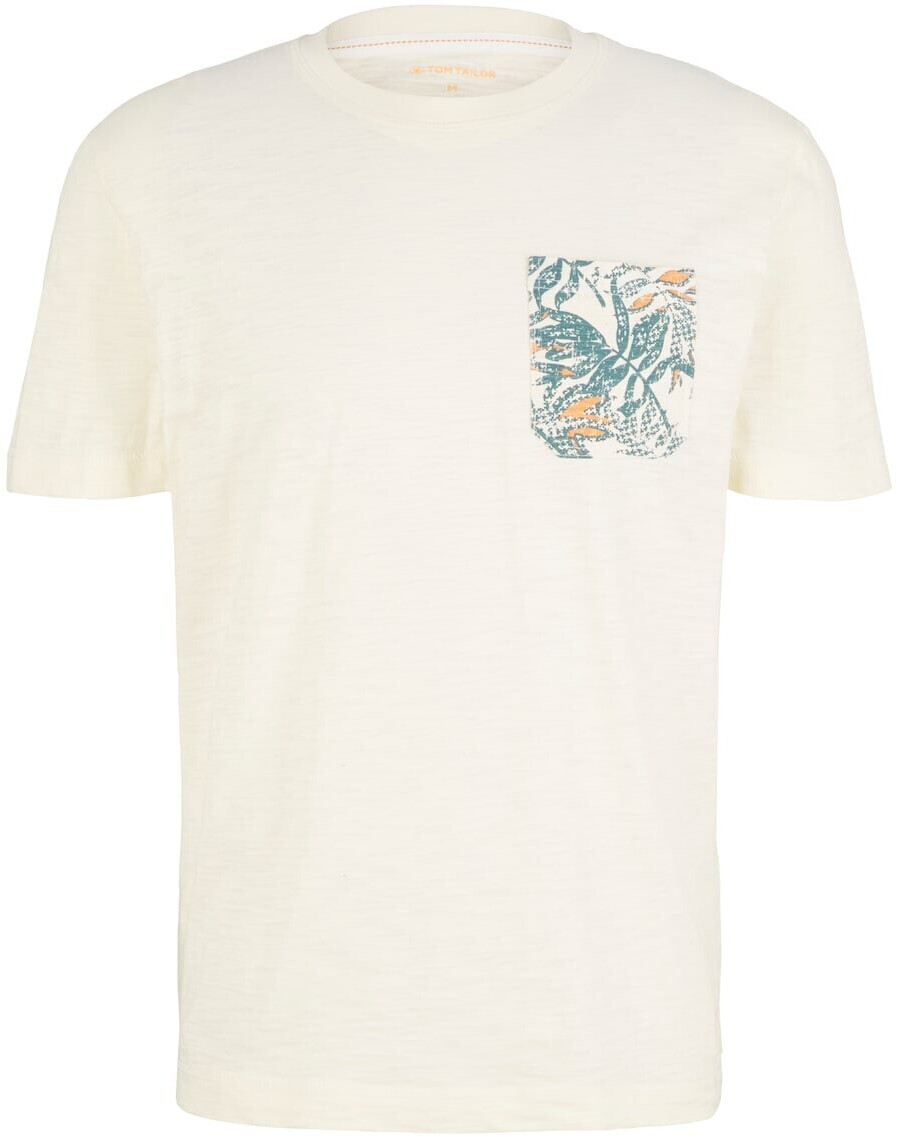 Tom Tailor T-Shirt mit Brusttasche (1035844) weiß ab 13,00 € |  Preisvergleich bei
