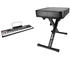 RockJam 88 Key Digital Piano Keyboard Piano with Full Size Semi-Weighted  Keys, Power Supply, Sheet Music Stand, Piano Note Stickers & Simply Piano  Lessons