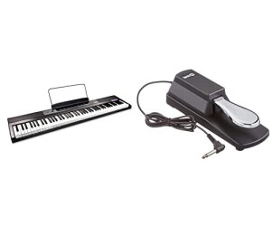 RockJam 88 Key Digital Piano with Full Size Semi-Weighted Keys au meilleur  prix sur