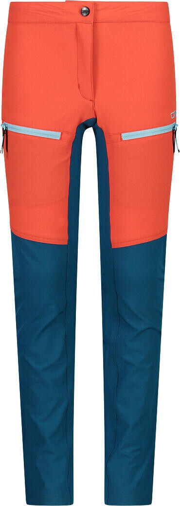 CMP Girl's Stretch Hiking Trousers (32T5585) campari