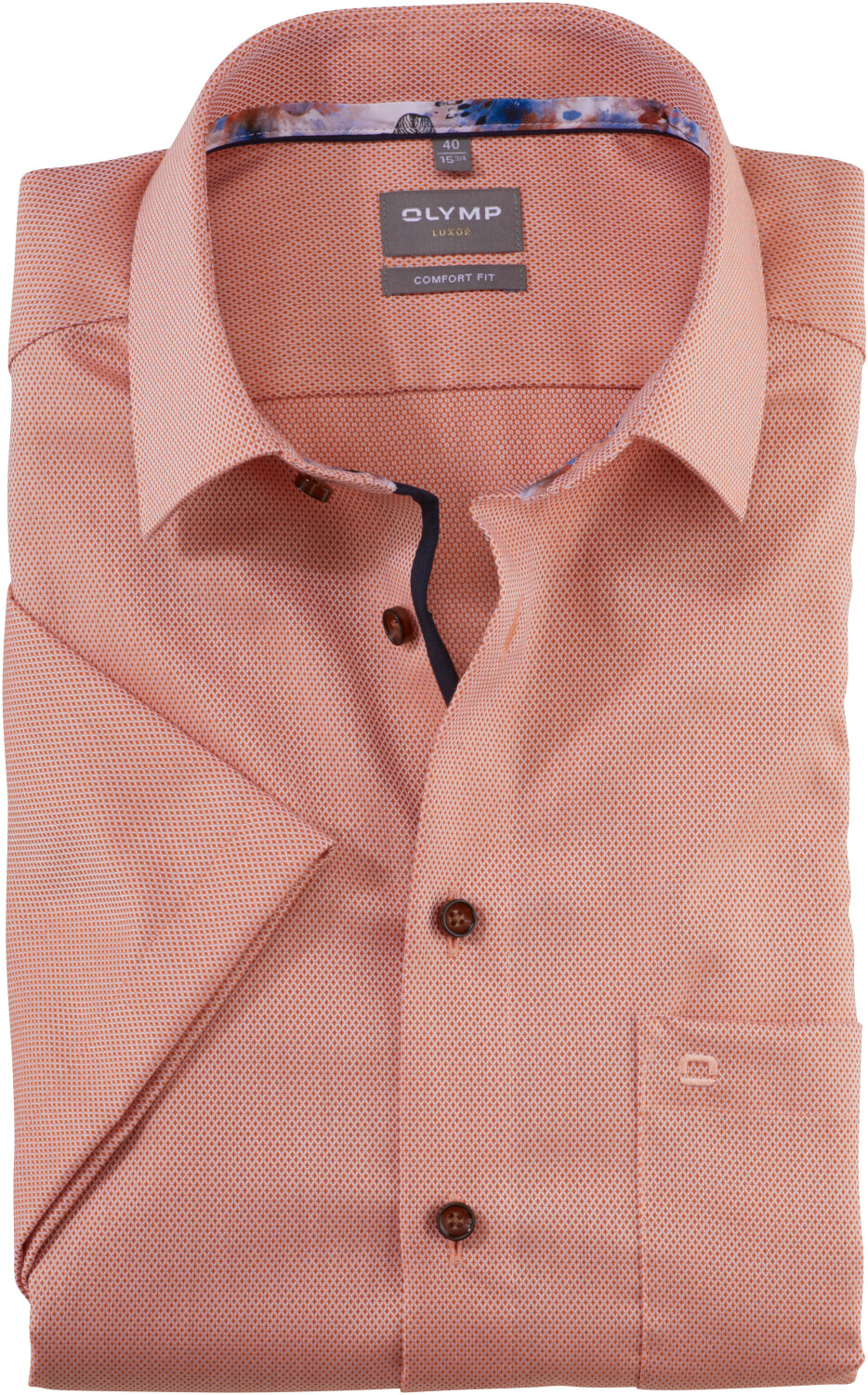 Comfort bei Fit OLYMP orange € Hemd 29,99 Preisvergleich Luxor | Kurzarm (1082-32-91) Kent ab