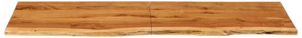 vidaXL Bathroom vanity top 140x52x2,5 cm acacia