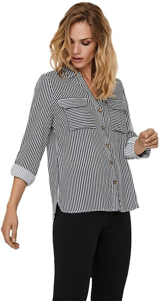 Vero Moda Bumpy Petite Long Sleeve Shirt (10285355) blue