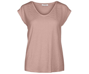 Pieces Billo Lurex Stripes Short 6,50 | (17078572) Preisvergleich ab T-Shirt bei € Sleeve rosa