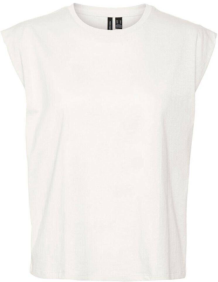 10,90 (10279002) ab white Preisvergleich € bei Moda snow Glenn Sleeveless | Vero Panna T-Shirt
