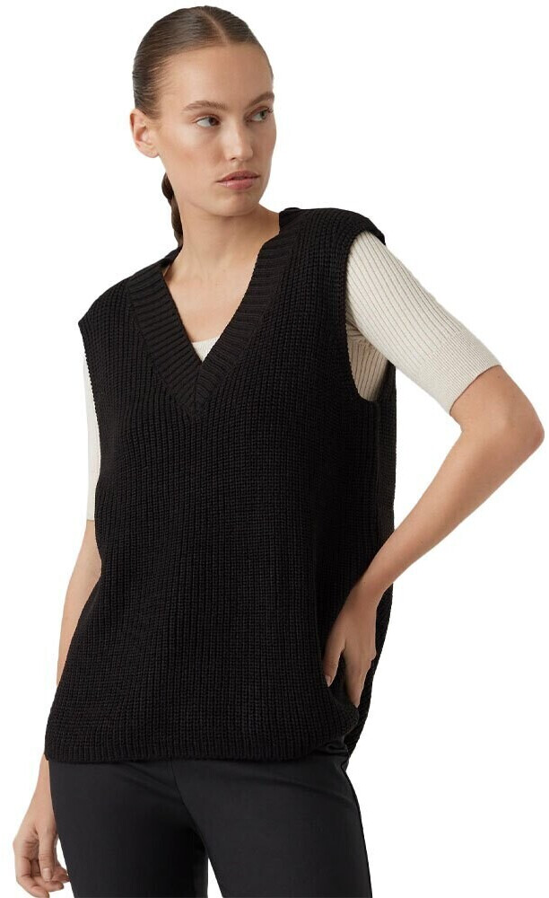 Vero Moda Lea Sleeveless V Neck T-Shirt (10277216) black