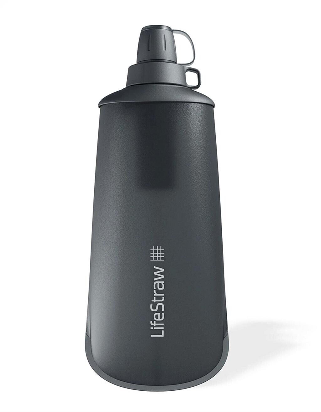 LifeStraw Peak Squeeze Bottle 1l dark gray
