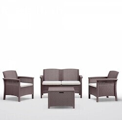 Bica Venezia 4 pcs. brown