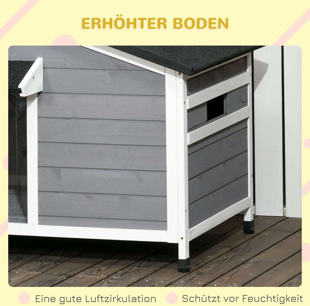 Pawhut Niche pour chien D02 Pawhut Niche pour chien D02