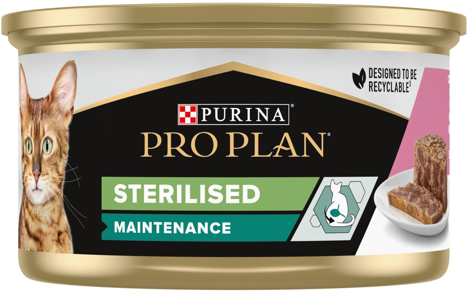 Purina Pro Plan Sterilised Maintenance terrine pour chat saumon/thon (24 x 85 g)