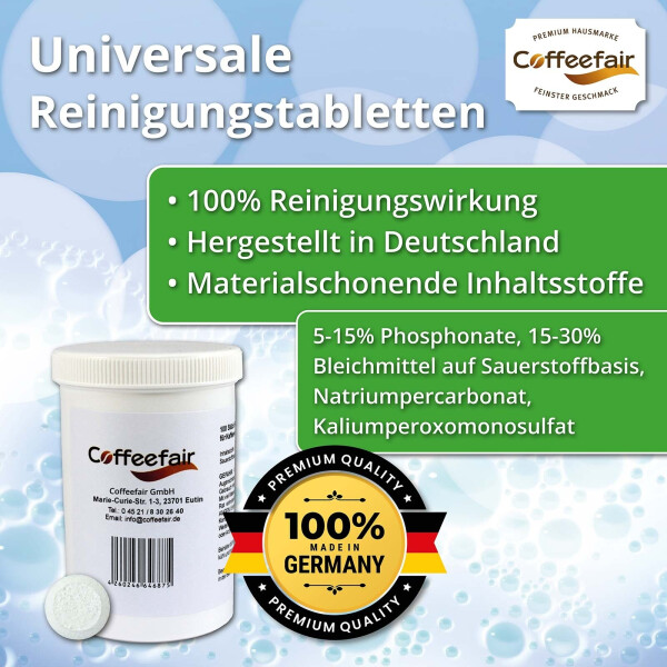 Coffeefair Reinigungstabletten 120 x 1,2g Reiniger-Tabletten, Bild 3