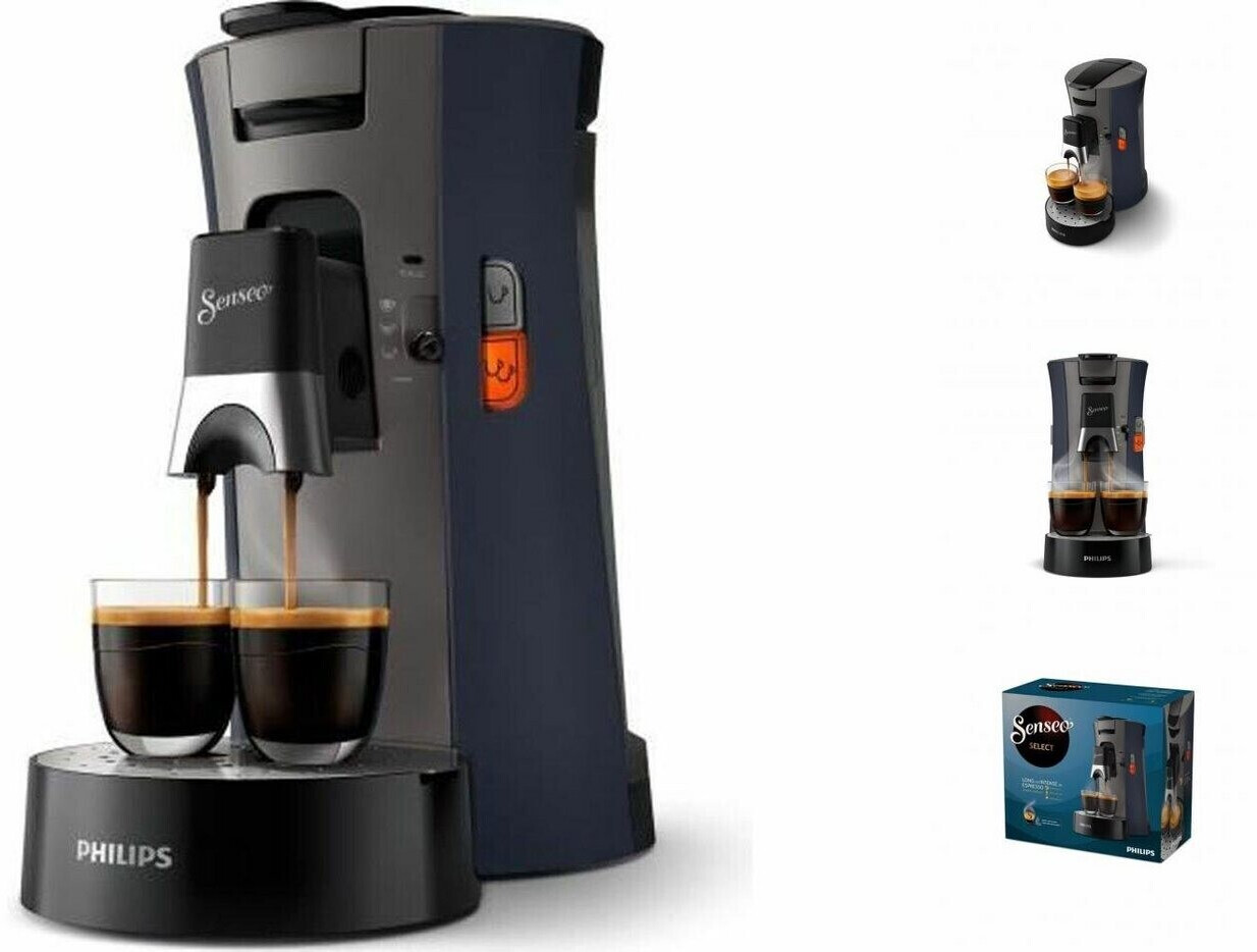 Machine à café à dosette Philips Senseo Select CSA240/21, noir sur