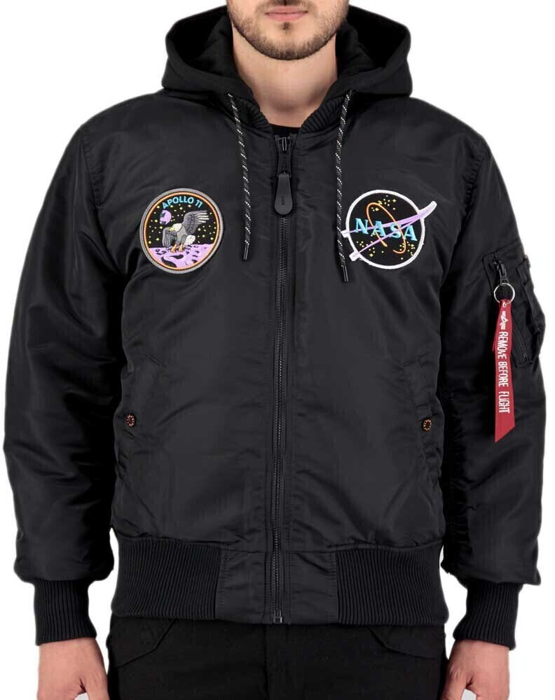 Alpha Industries Ma-1 Vf Dark Side Bomber Jacket (108108) black