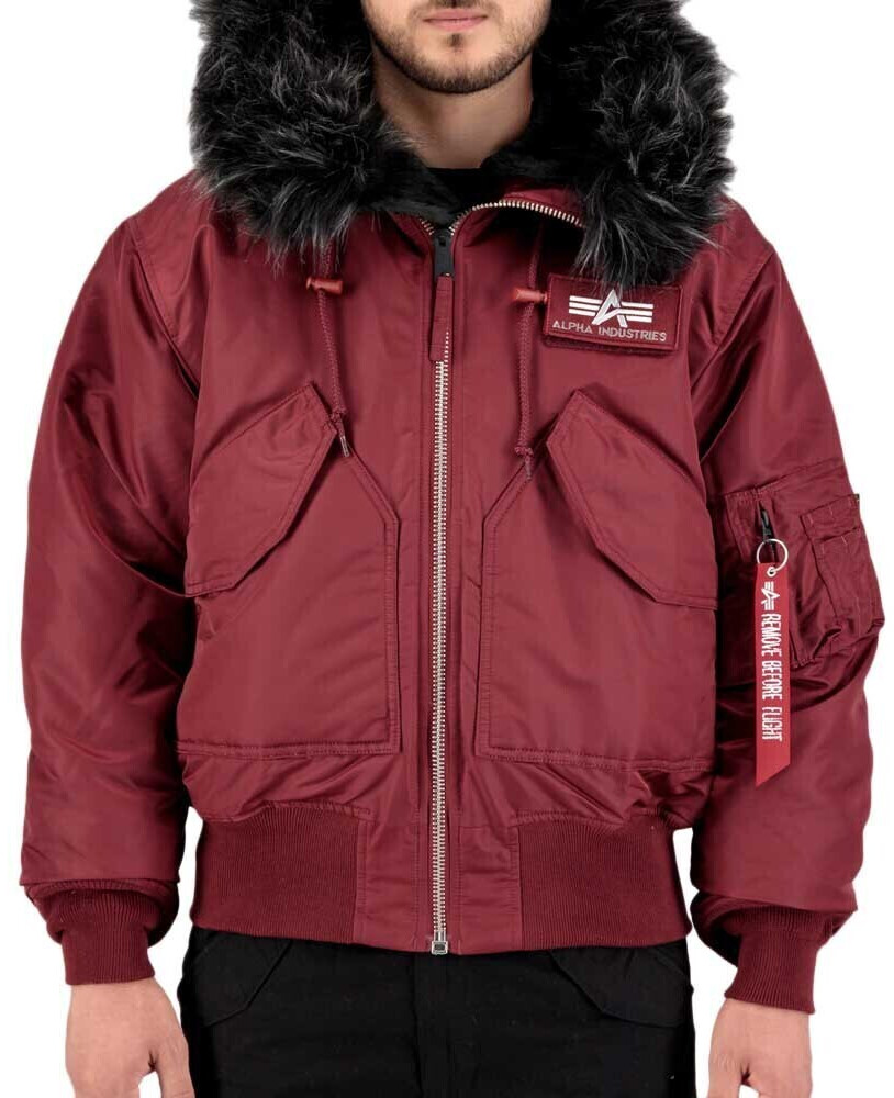 Alpha Industries 45p Custom Jacket (113145) red