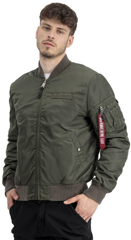 Alpha Industries Ma-1 Vf Authentic Overdyed Jacket (108130) green