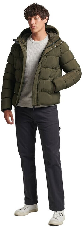 Superdry Code Xpd Sports Puffer Jacket (M5011505A) green