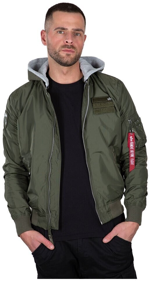 Alpha Industries Ma-1 Tt Custom Jacket (126117) green
