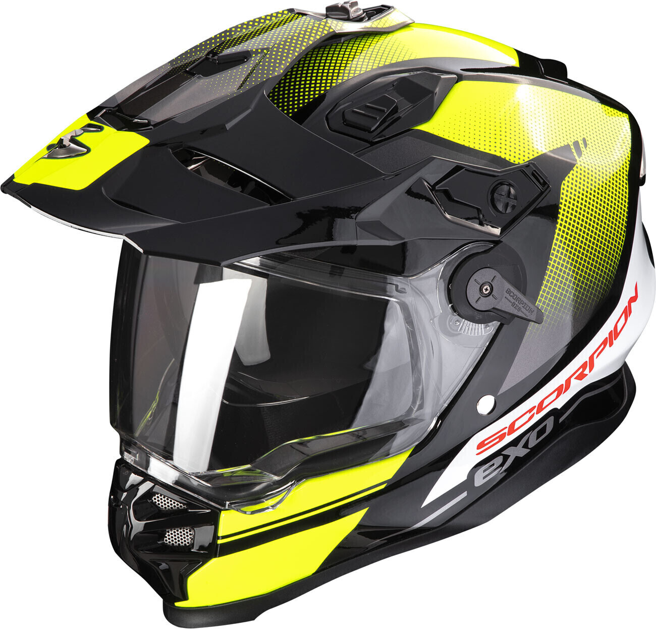 Scorpion ADF-9000 Air noir/jaune fluo