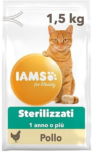 IAMS Croquettes pour chat 1.5 kg IAMS Croquettes pour chat 1.5 kg