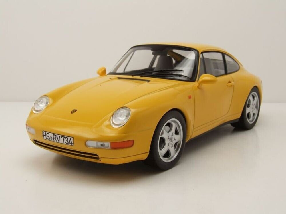 Norev Porsche 911 993 Carrera 1994 yellow